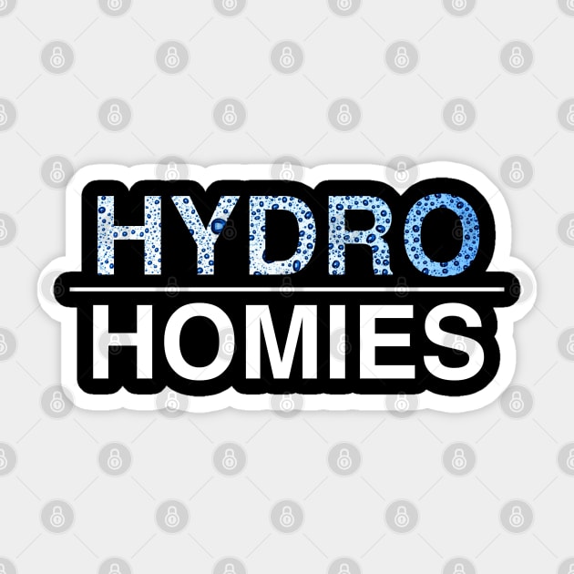 Hydro Homies White Sticker by felixbunny